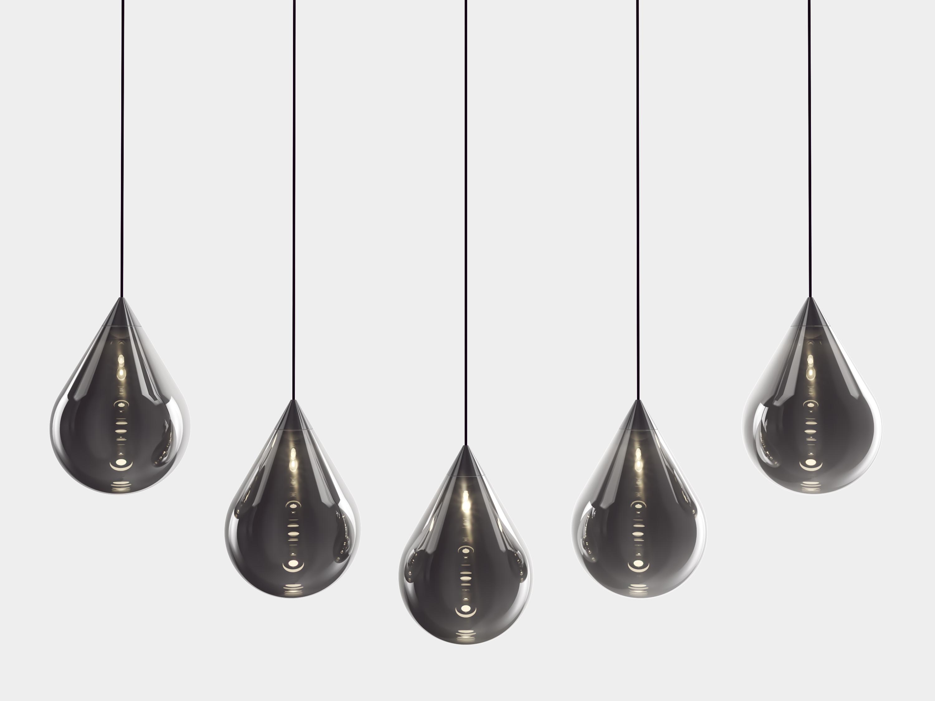 Tom Dixon Flare Silver Pendant Led